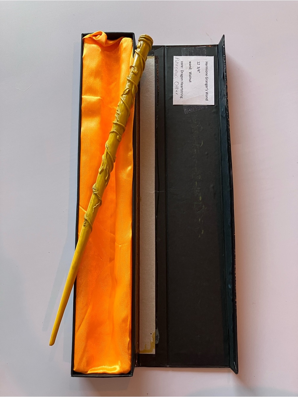 Hermione Granger’s Wand from Harry Potter in box